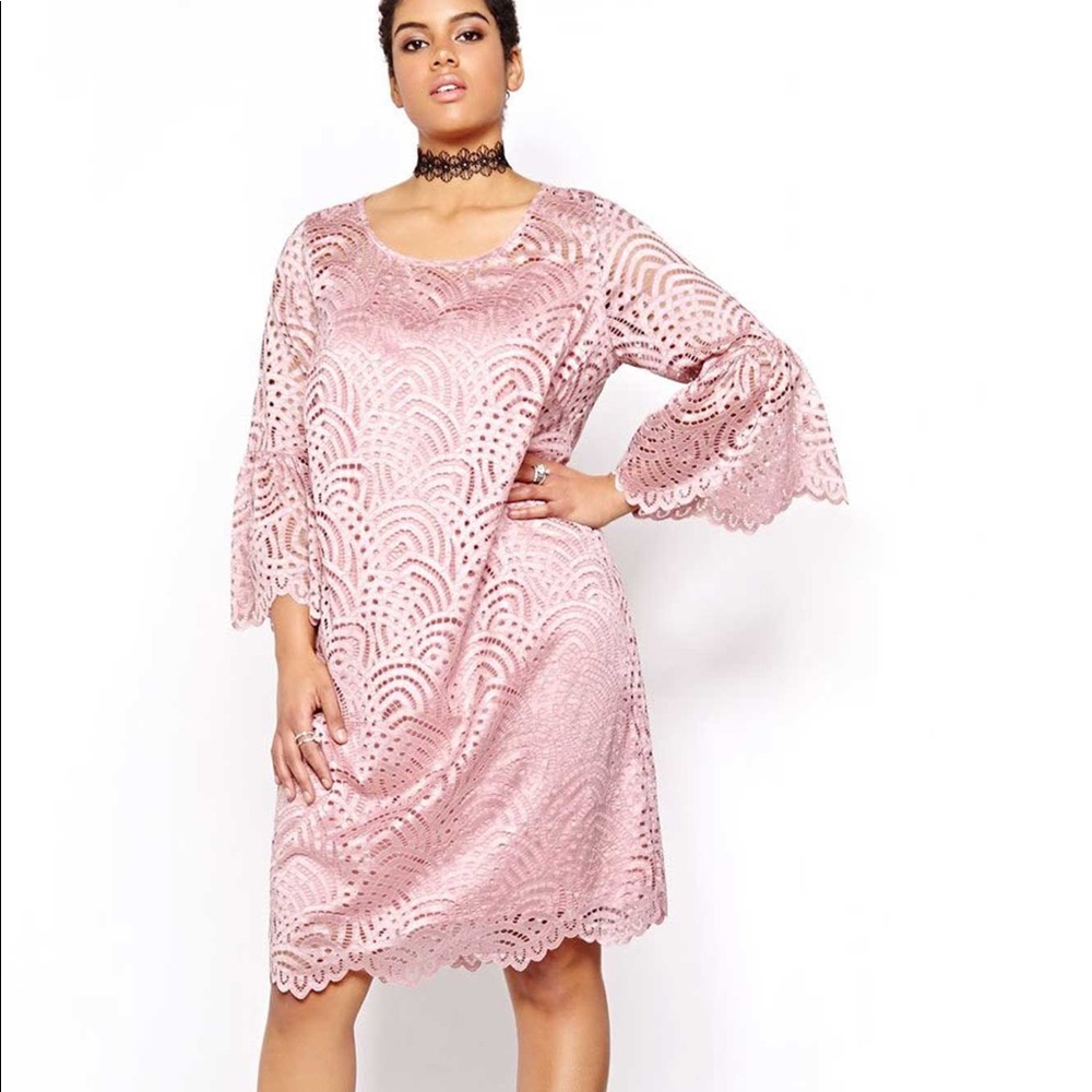NEW Lace Dress with Bell Sleeves